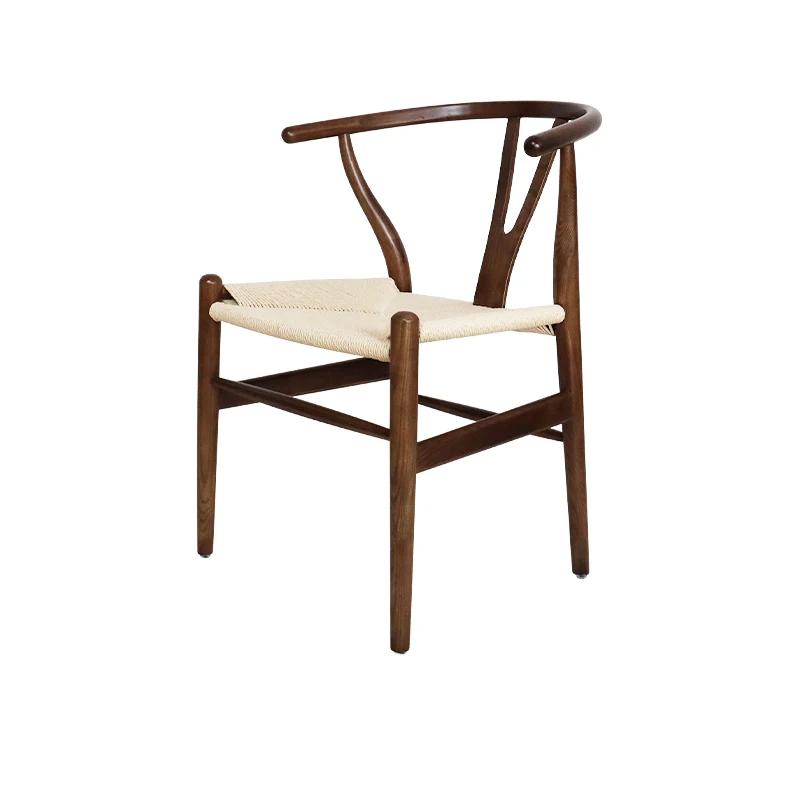 Wooden Ergonomic Dining Chair Complete Designer Dressing Individual Dining Chair Hairdresser Lounge Eettafel Garden